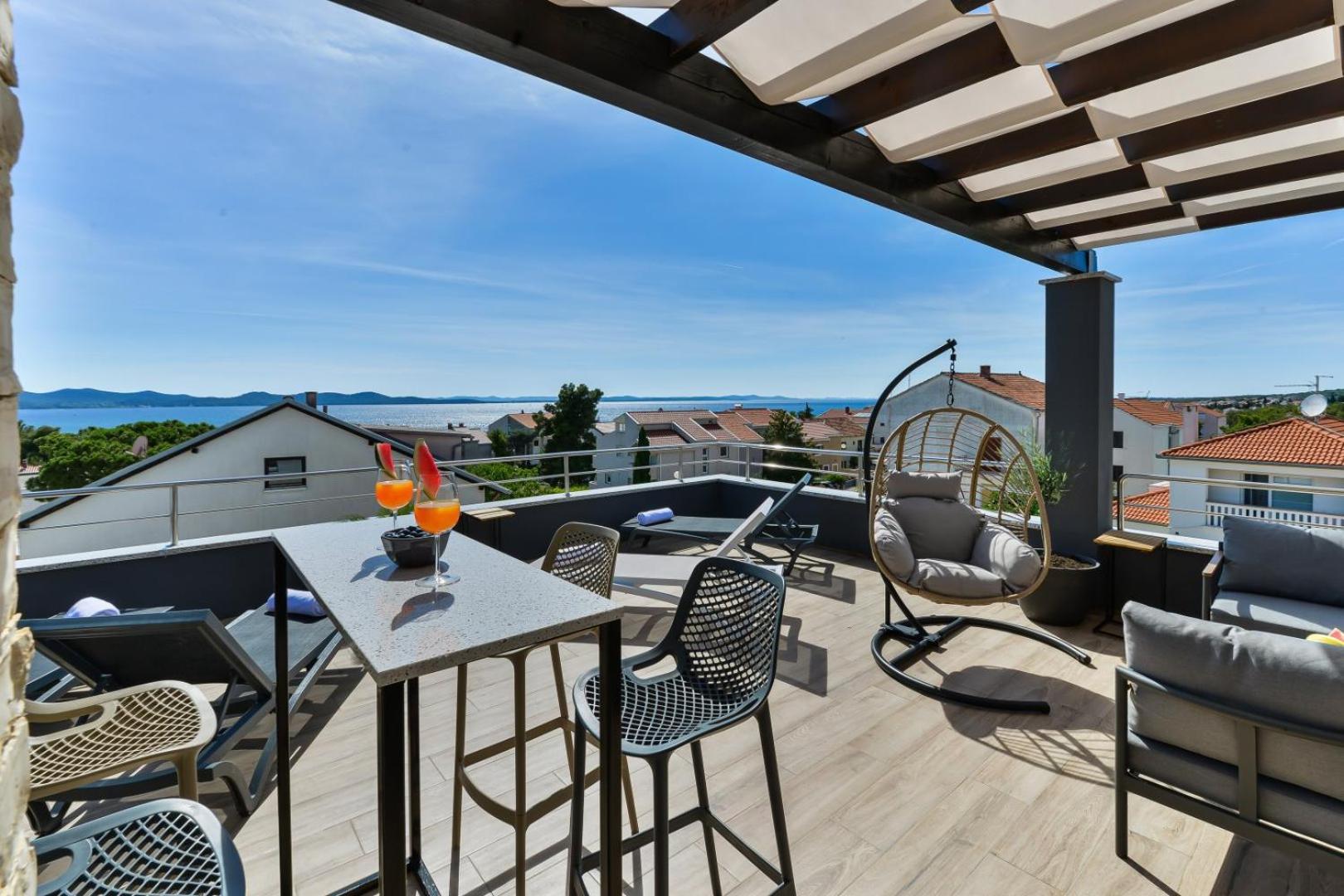 Villa Crowonder Adriana - With Heated Swimming Pool, Jacuzzi And Sauna Zadar
