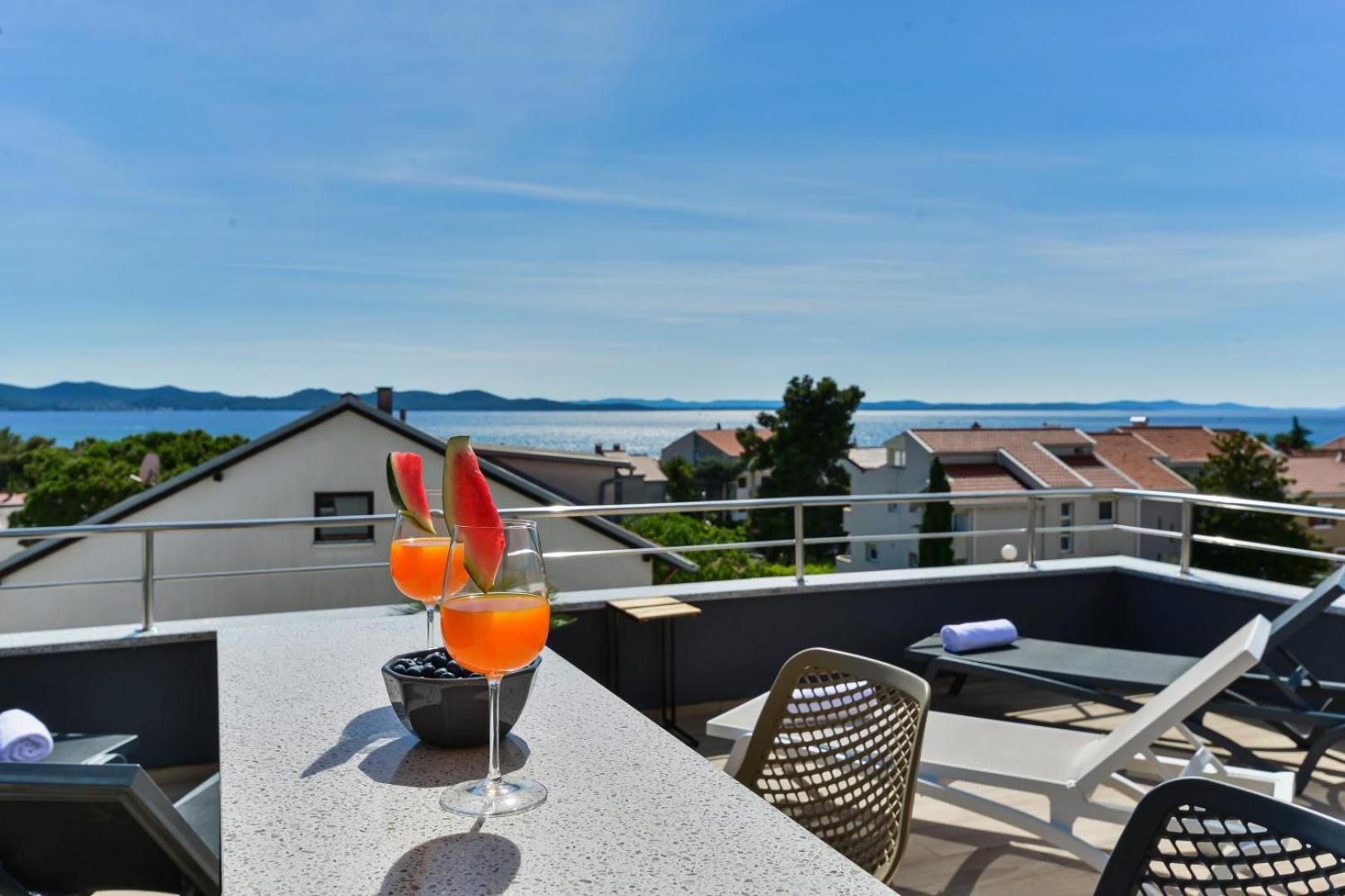 Crowonder Adriana - With Heated Swimming Pool, Jacuzzi And Sauna Villa Zadar